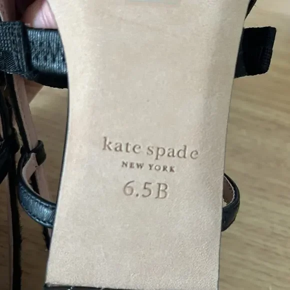 Kate Spade Womens Maritza Pointed Toe Calf Hair Slingback Flats Size 6.5 - Picture 12 of 13